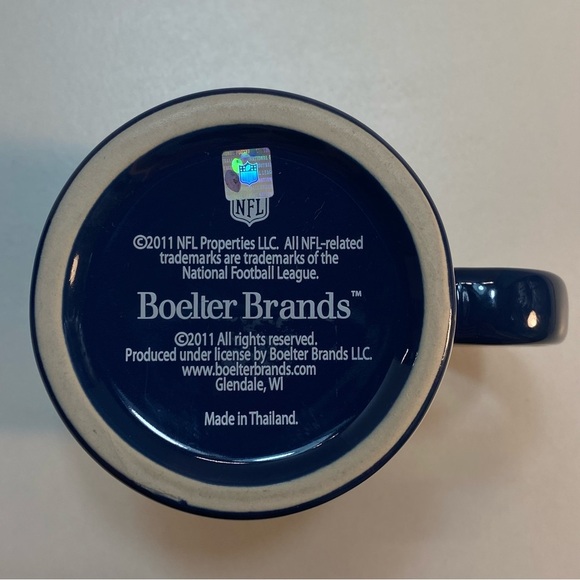 Indianapolis Colts NFL 14oz Coffee‎ Tea Cup Mug Sculpted Relief Boetler Brands - Picture 6 of 8